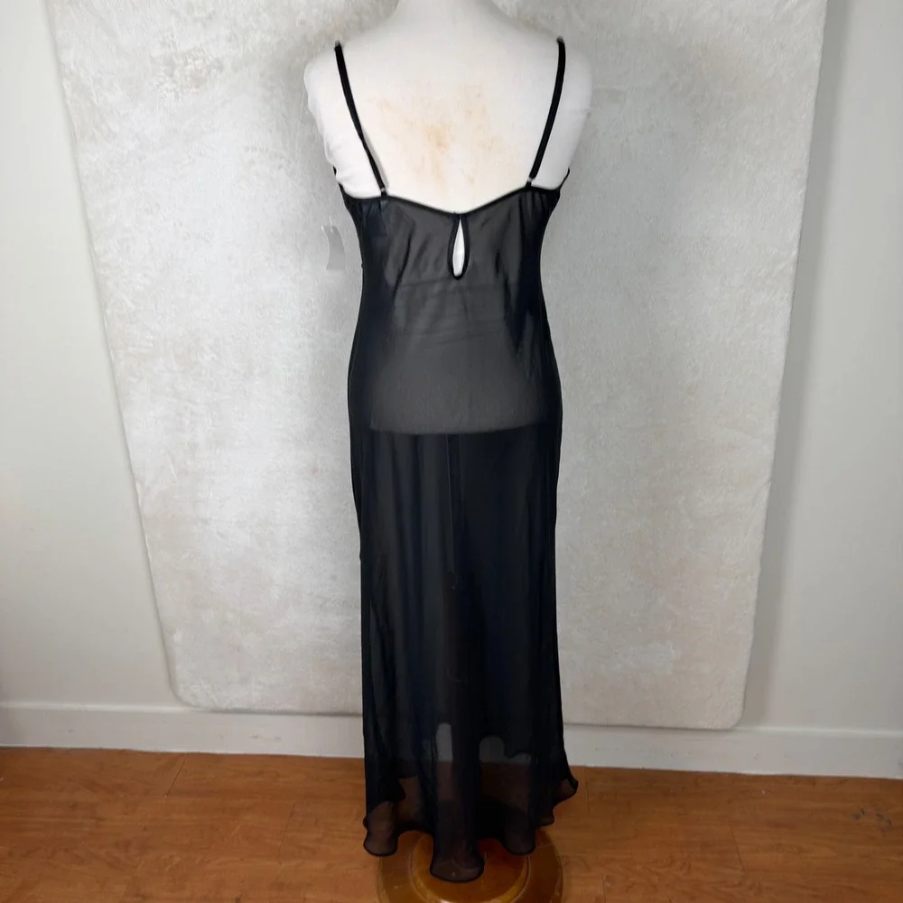 delicates black sheer